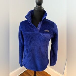 Patagonia Women's Re-Tool Snap-T® Pullover XS Blue
